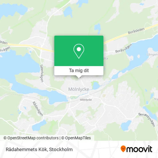 Rådahemmets Kök karta