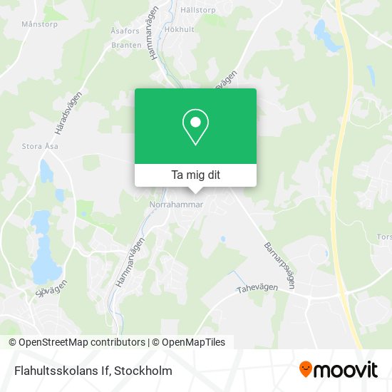 Flahultsskolans If karta
