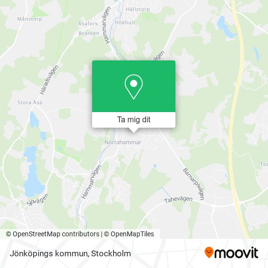 Jönköpings kommun karta