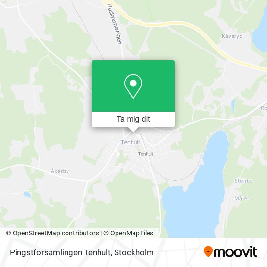 Pingstförsamlingen Tenhult karta