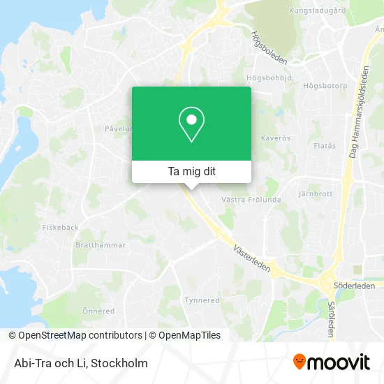 Abi-Tra och Li karta