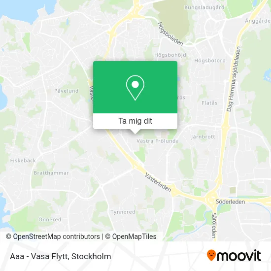 Aaa - Vasa Flytt karta