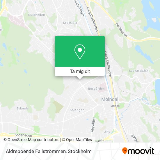 Äldreboende Fallströmmen karta
