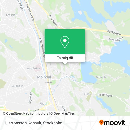 Hjertonsson Konsult karta