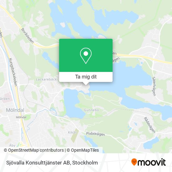 Sjövalla Konsulttjänster AB karta