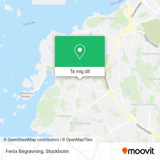 Fenix Begravning karta