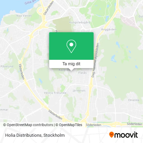 Holia Distributions karta