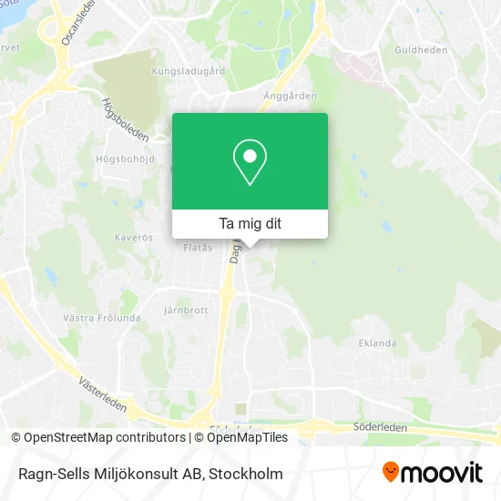 Ragn-Sells Miljökonsult AB karta
