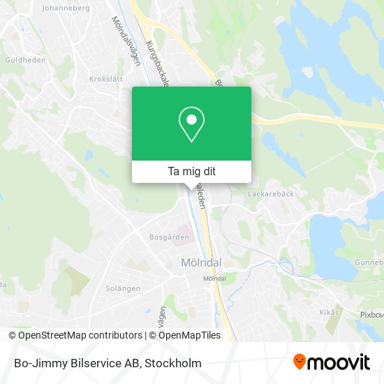 Bo-Jimmy Bilservice AB karta