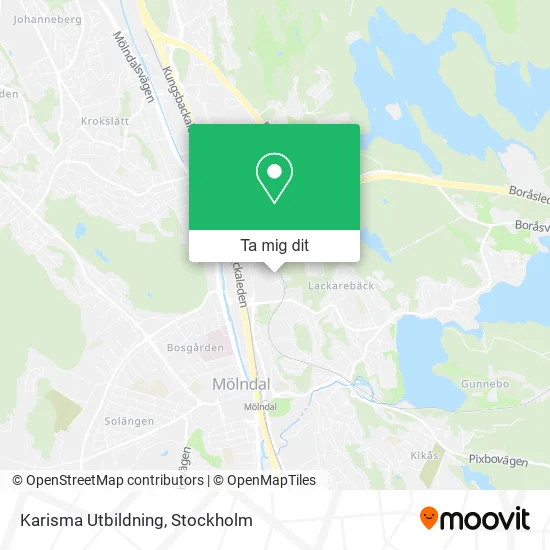 Karisma Utbildning karta