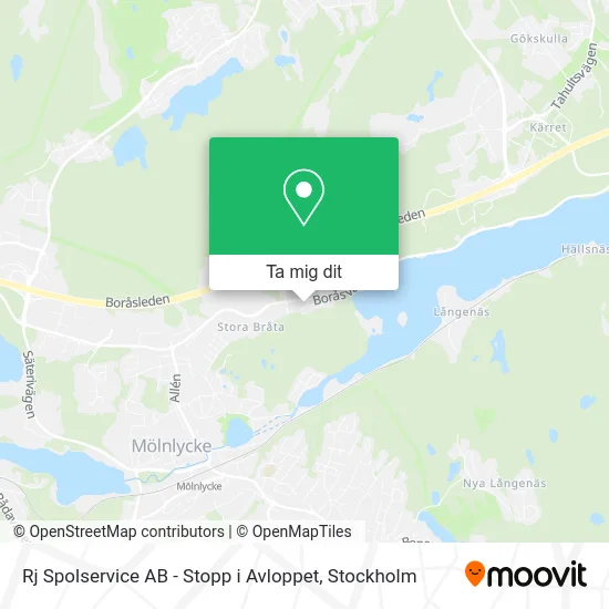 Rj Spolservice AB - Stopp i Avloppet karta