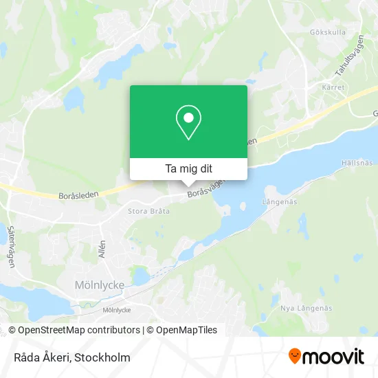 Råda Åkeri karta