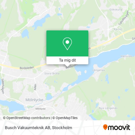 Busch Vakuumteknik AB karta