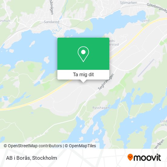 AB i Borås karta