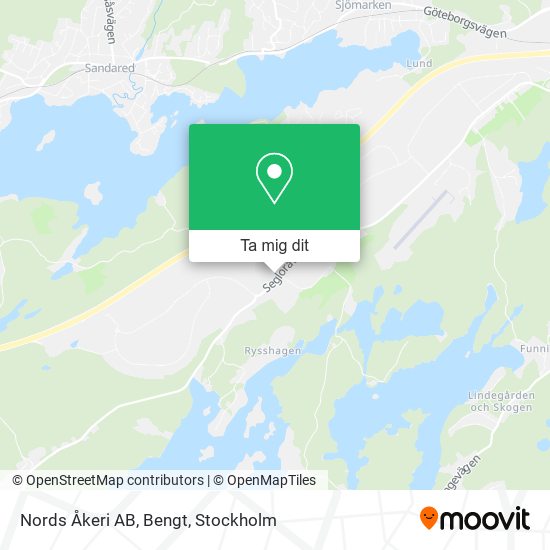 Nords Åkeri AB, Bengt karta