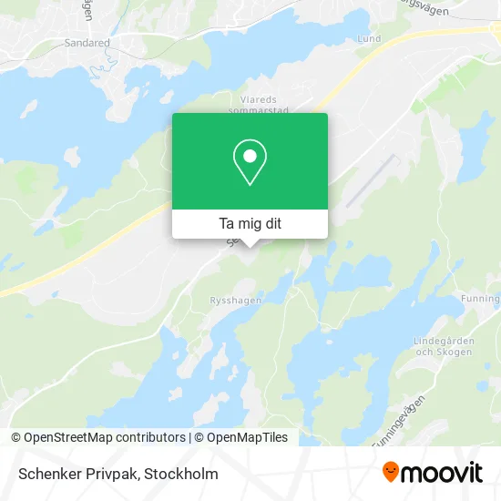 Schenker Privpak karta