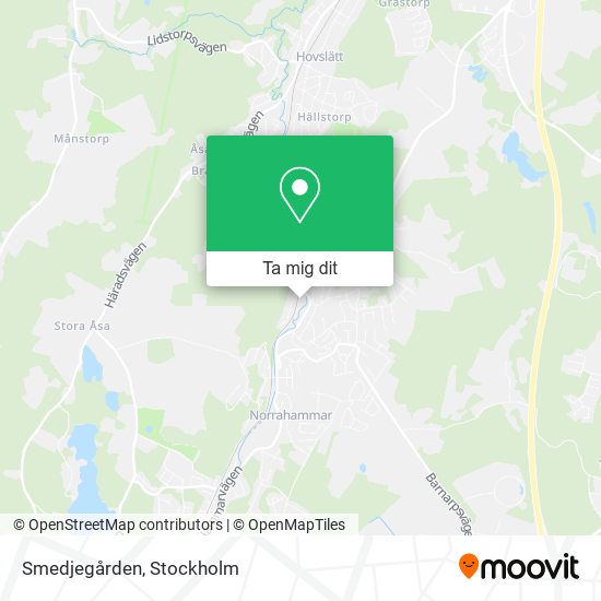 Smedjegården karta