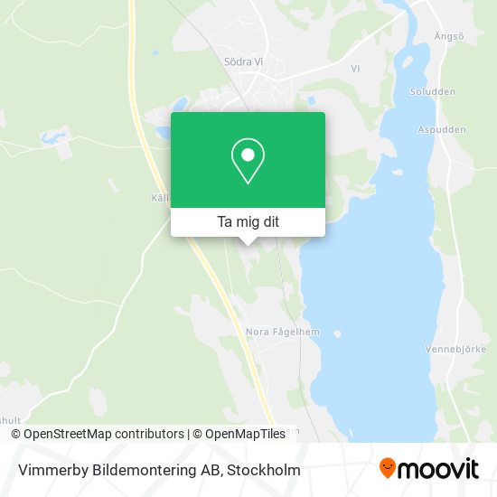 Vimmerby Bildemontering AB karta