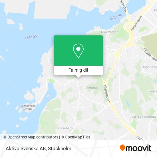 Aktivo Svenska AB karta
