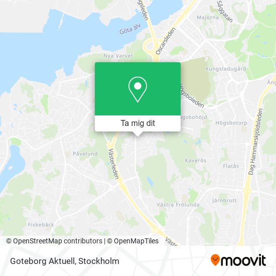 Goteborg Aktuell karta