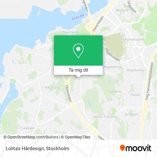 Lolita's Hårdesign karta