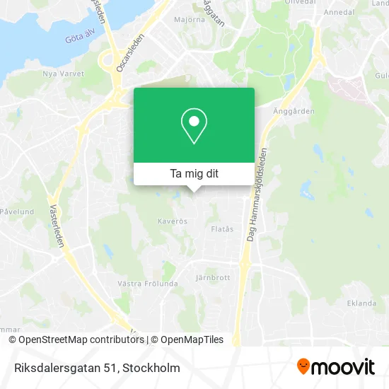 Riksdalersgatan 51 karta