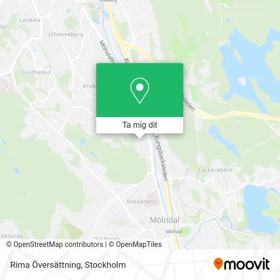 Rima Översättning karta