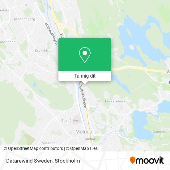 Datarewind Sweden karta