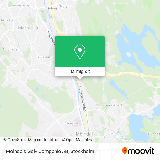 Mölndals Golv Companie AB karta