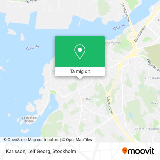 Karlsson, Leif Georg karta