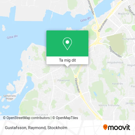 Gustafsson, Raymond karta