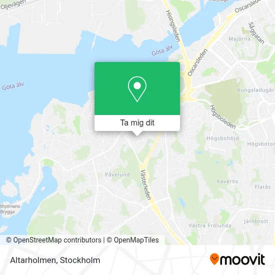 Altarholmen karta