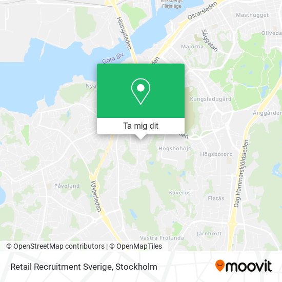 Retail Recruitment Sverige karta