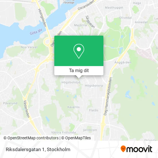 Riksdalersgatan 1 karta