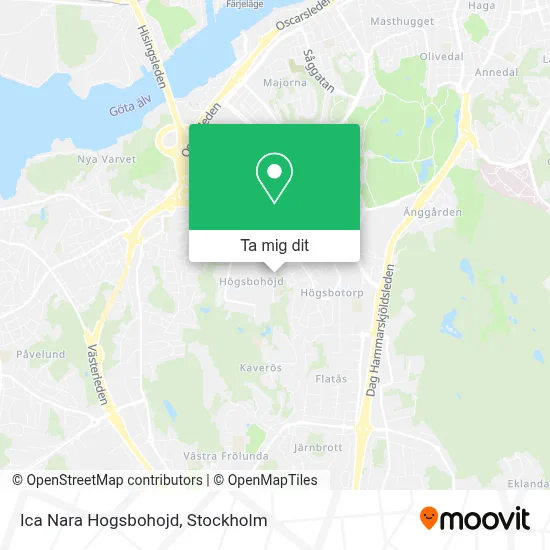 Ica Nara Hogsbohojd karta