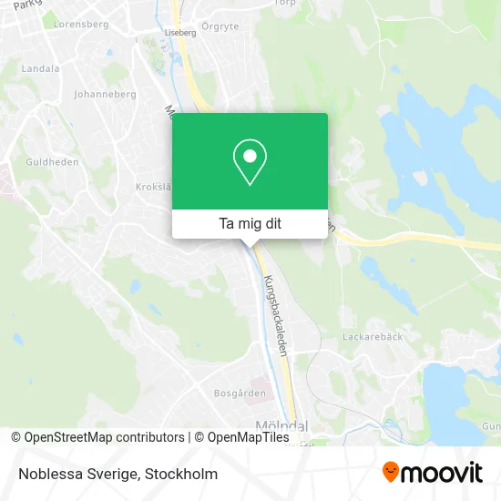 Noblessa Sverige karta