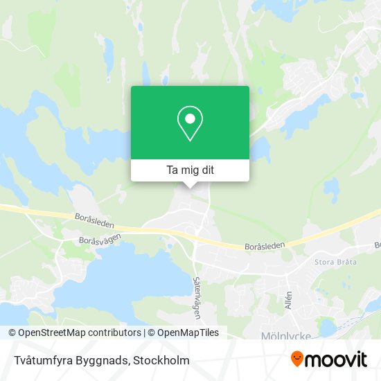 Tvåtumfyra Byggnads karta