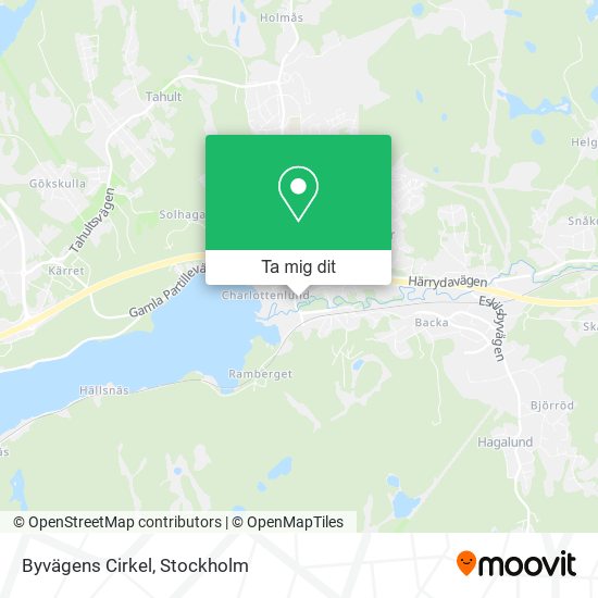 Byvägens Cirkel karta