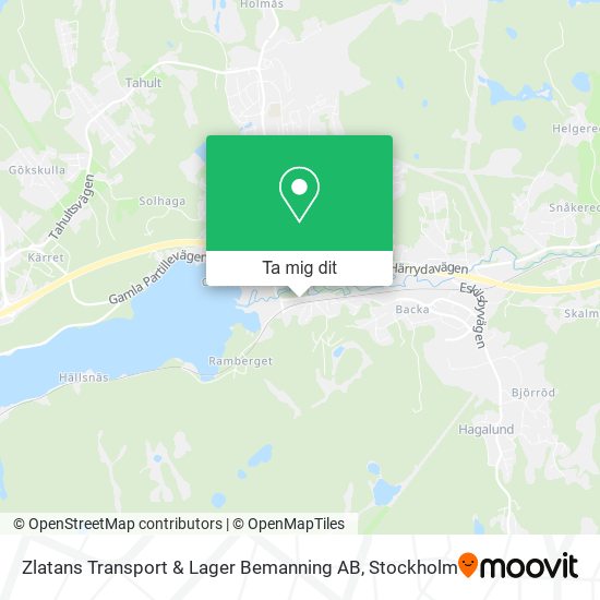 Zlatans Transport & Lager Bemanning AB karta