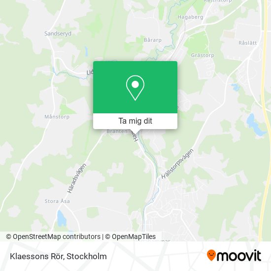 Klaessons Rör karta