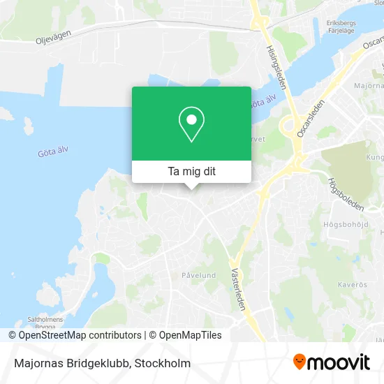 Majornas Bridgeklubb karta