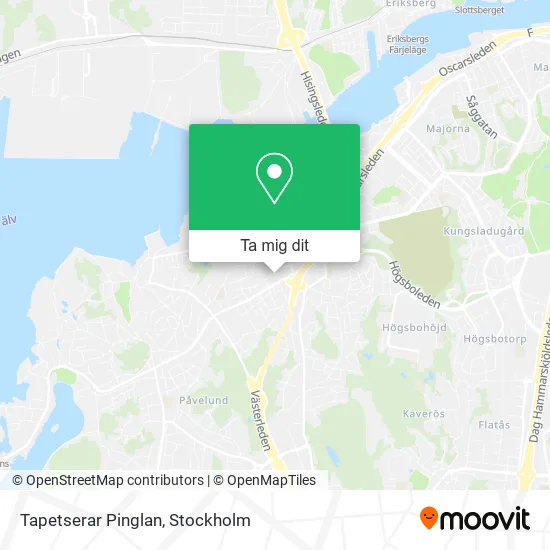 Tapetserar Pinglan karta