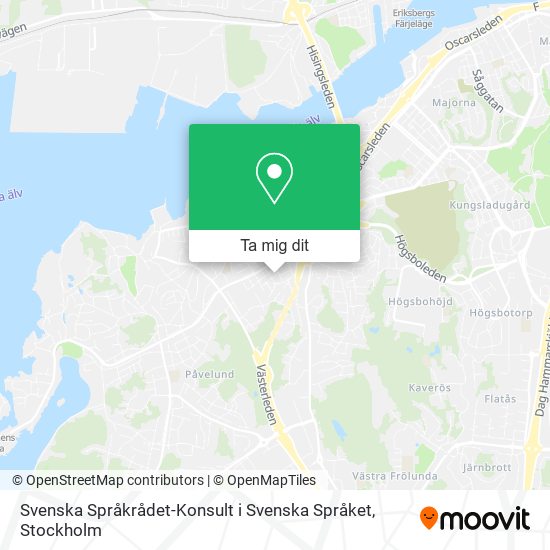 Svenska Språkrådet-Konsult i Svenska Språket karta