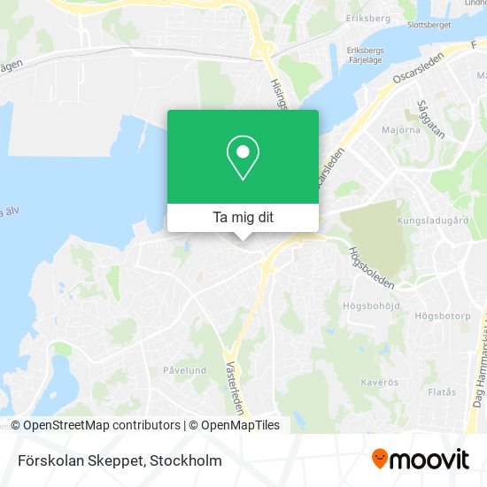 Förskolan Skeppet karta