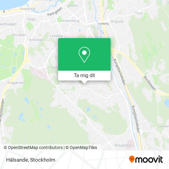 Hälsande karta