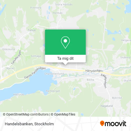 Handelsbanken karta