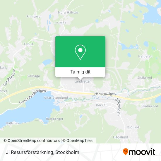 Jl Resursförstärkning karta