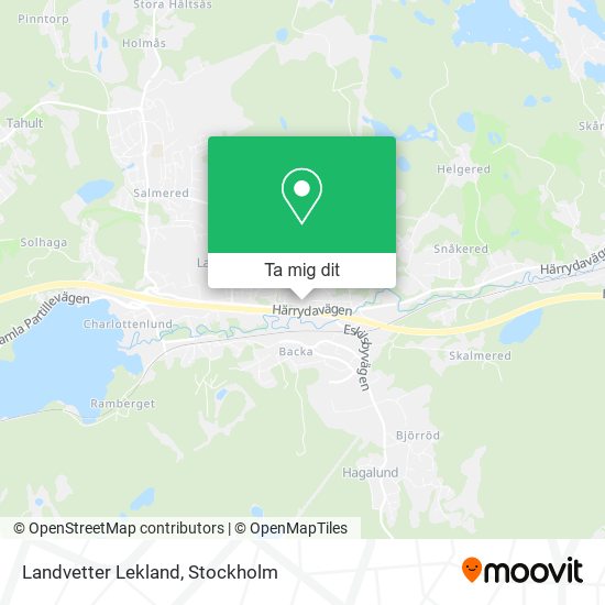 Landvetter Lekland karta