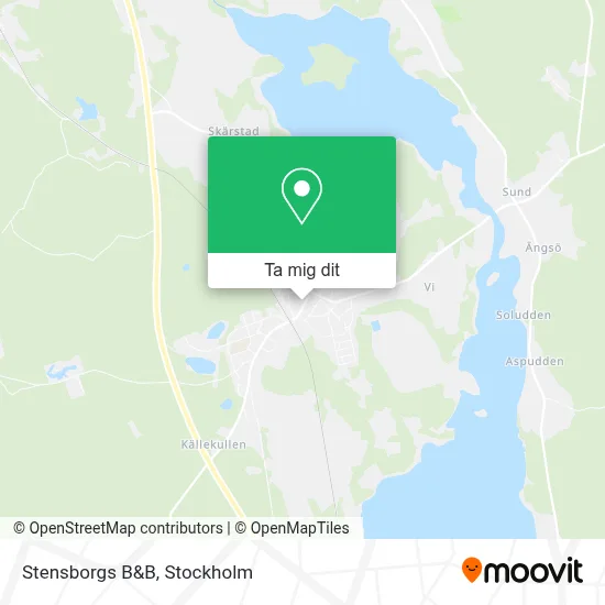 Stensborgs B&B karta