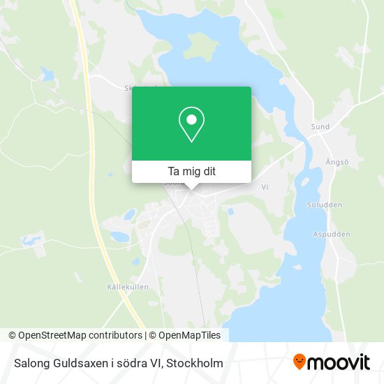Salong Guldsaxen i södra VI karta